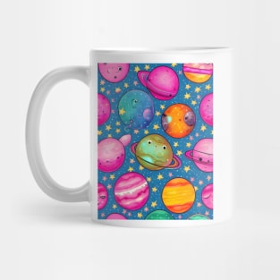 Funny Planets Mug